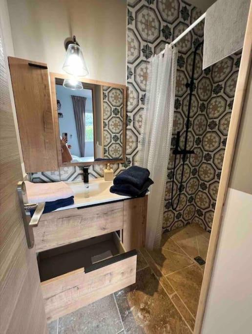Loft Pied De Coline Au Calme Lejlighed Ginasservis Eksteriør billede
